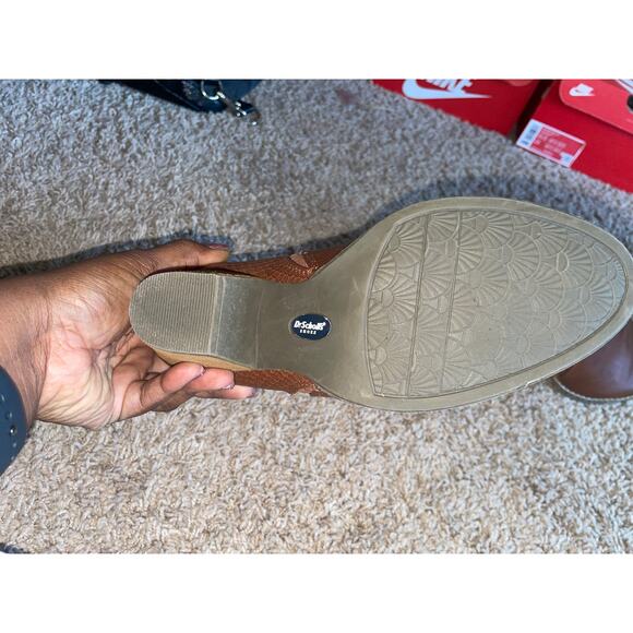 Dr. Scholl’s Brown Charlie Ankle Boots - Size 8.5M *** - Picture 8 of 9